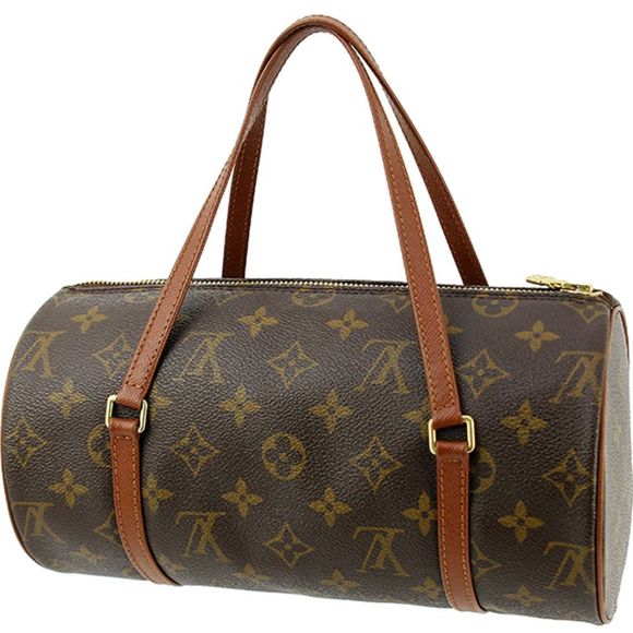Louis Vuitton Papillon 26 Monogram Leather Brown PM Mini Bag Shoulder Bag - Picture 1 of 6